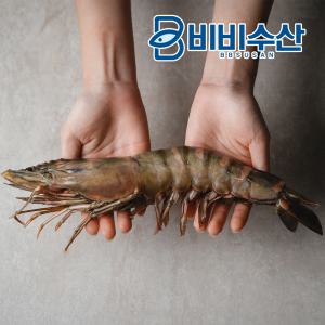 킹타이거새우 1미 21cm(80g~100g)킹블랙타이거