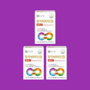 종근당 활력 비타민B 플러스 800mg 60정 3개 6개월_MC