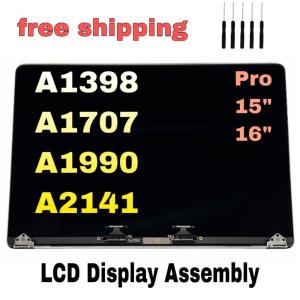 맥북 프로 1398 A1707 A1990 A2141 LCD 디스플레이 화면 전체 조립 교체