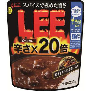 일본 매운 LEE 카레 글리코 즉석 20배 10팩 132521