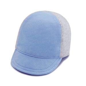 Keepersheep 베이비파우더 Baby 양면 야구 모자 유아용 햇빛 차단 모자, 쉘 자수 면, 파우더블루 및 그레이