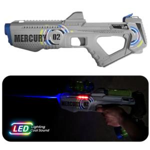 전동물총 LED 충전식 고압 대형 자동 대용량 샷건 물총_MC