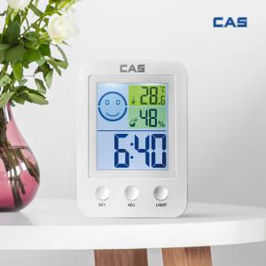 (정품) 카스 백라이트 디지털 온습도계 T027 온도계 습도계 벽걸이 탁상겸용