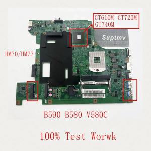 Lenovo IdeaPad B590 B580 V580C 노트북 마더보드 DDR3 11273-1 HM70 HM77 GT610M GT720M GT740M 100% 테스
