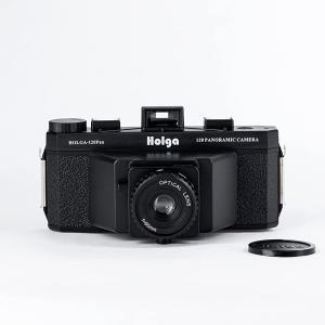 KKBGN Holga 120 PAN 6x12 파노라마 카메라 와이드 포맷 필름 로모 블랙