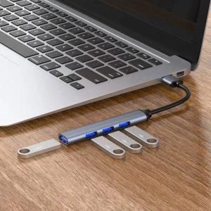 멀티 허브 USB 30 어댑터 C타입 분배기 액세서리 USB 여러 포트 전원 어댑터