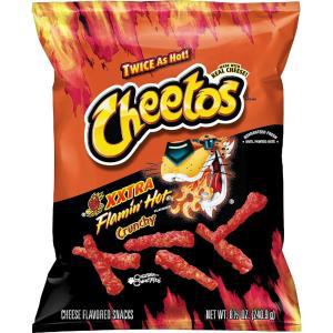 미국에만 있는 치토스 Cheetos Xxtra Flamin  핫 치즈 맛 스낵 8.5 oz