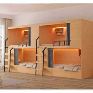 수면 캡슐 게스트룸 스페이스 침대 방음 숙박 만들기 벙커 복층 성인 2층 이층 다락방 기숙사 게스트하우스