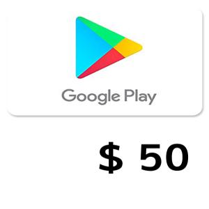 [US전용] 구글플레이 e기프트카드 50달러