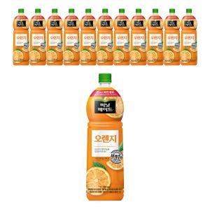 미닛메이드 오렌지 50%, 1.5L, 12개