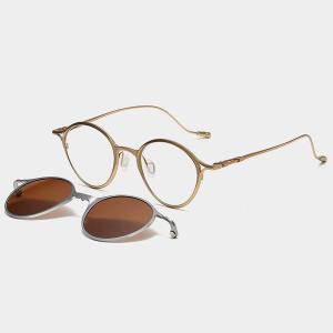 클립온 시저플립 안경테 티타늄 가벼운 안경위에쓰는선글라스 선글라스