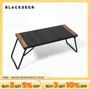 IGT테이블 BLACKDEER 캠핑 IGT 테이블 접이식 알루미늄 합금 다기능 휴대용 바베큐 그릴 우드 야외 피크닉