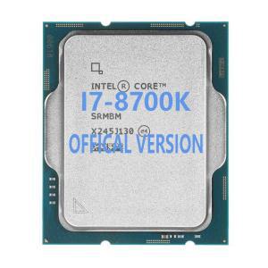 Z390 마더보드용 코어 i7-8700K CPU, 14nm, 6 12 스레드, 3.7GHz, 95W, 8 세대 프로세서, LGA1151, i7,