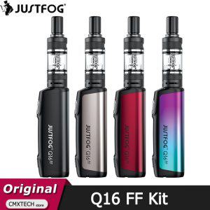 액상전자담배기기 액상 기계 전자담배  기존 Justfog Q16 FF 키트 4ml 분무기 지원 코일 900mAh 배터
