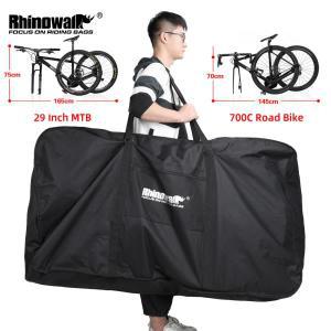 Rhinowalk 휴대용 자전거 운반 가방, 26-29 인치 사이클링 운송 케이스, 여행 액세서리, MTB용 보관함