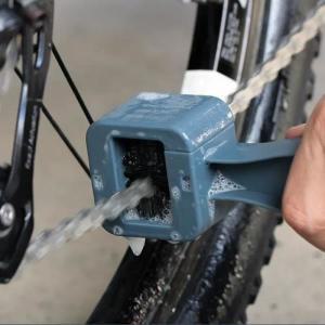 MTB 자전거 체인 청소 브러시 플라스틱 기어 그런지 휠 휴대용 오토바이 도구케어 타이어