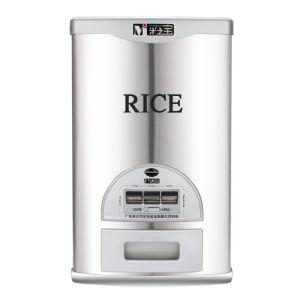 방충 스테인리스 쌀통 20kg 방습 밀폐 자동 쌀보관통 스테인레스 쌀