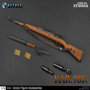 장난감 총 너프 건 젤리탄 ZYTOYS ZY2015 1/6 2 차 세계 대전 독일 카 98K 저격 소총 모델 조립 기관총 플