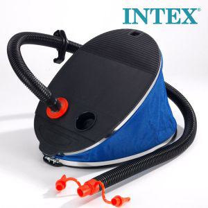 INTEX 풋펌프68610 에어매트 에어펌프 튜브 휴대용 퀵펌프 물놀이 다용도 이용 튜브용 투입 풋펌프 공기