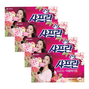 샤프란 아로마시트 핑크센세이션 50매 4팩