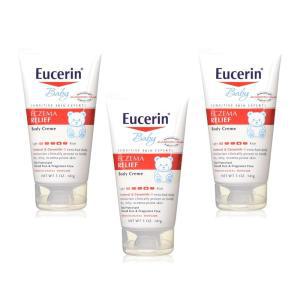 Eucerin 베이비 건성 에크즈마 바디크림 (141g) x3팩 Baby Eczema Relief Body Cream