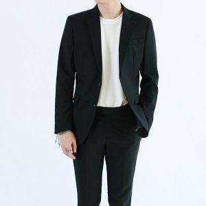 [신세계몰]롤프 남성 남자 정장자켓 수트마이 양복상의 기본 슈트 무지 봄 가을 2버튼 면접의상 회사복장