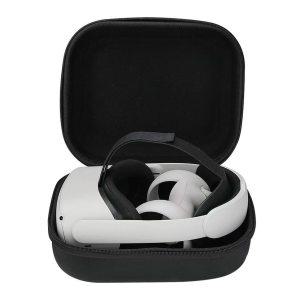 VR 운반 안경 지퍼, 가방, 보관 이중 충격 Neo4 안경용 EVA 헬멧 Pico 방지 케이스 여행 Neo3,