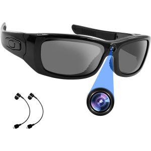 카메라 선글라스 풀HD 1080P 블루투스 스포츠 액션 안경 비디오 이어폰과 자외선 차단 편광 렌즈 여행용 및