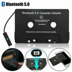 카세트 카팩 테이프 차량용 MP3 블루투스 5.0 핸즈프리 폰북 오디오 스테레오 변환기 아이폰용 플레이어