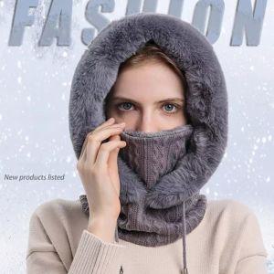 스카프 넥워머 후드 페이스 발라클라바 (4컬러) 목도리 목토시 겨울 따뜻한 방한 패션 캐주얼