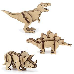 K3 입체공룡 만들기 3종 1조 세트트리케라톱스만들기 스테고사우루스만들기 초등만들기 키즈만들기 DIY 조
