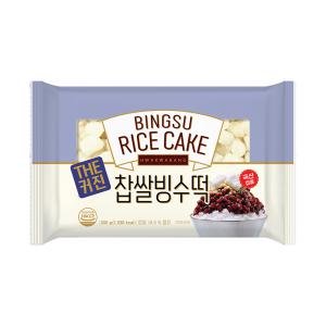 [화과방] 찹쌀 빙수떡(대) 300g / 대두식품 국산찹쌀 빙수재료 팥빙수 떡 간식 디저트