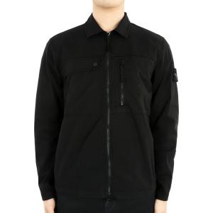 디몬트 24 S/S 남성 컴퍼스 로고 패치 오버셔츠 자켓(블랙) 801510210 V0029