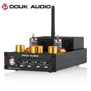 Douk Audio HiFi 진공관 증폭기 Bluetooth 50 수신기 밸브 MM Phono 턴테이블 앰프 홈 데스크탑 스테레오