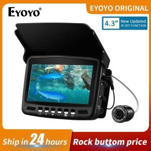 EYOYO 어군 탐지기 수중 얼음 낚시 카메라, 램프용 LED 야간 투시경 4.3 인치 LCD 모니터, 8PCs, EF43A, 20
