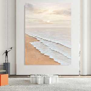 바다그림액자 갤러리 매장 대형 인테리어 유화 포스터