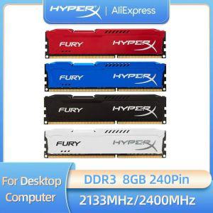 ddr38g 메모리 Ram DDR3 8GB 2133MHz 2400MHz 데스크탑 PC17000 19200 240 핀 DIMM 1.5V RAM 모듈