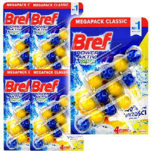 [브레프] 파워액티브 변기세정제 레몬 50g X 15개 (5팩)