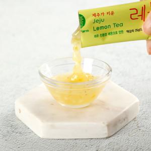 [제주특산물]제주의 맛과 향을 담은 제주 레몬차(액상스틱) 750g(25gx30개)