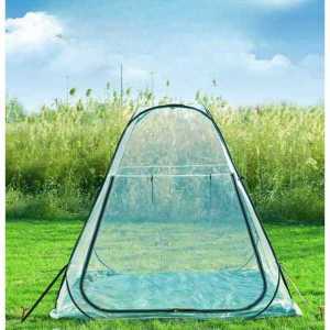 텐트 얼음낚시 빙어낚시 소형 제품 투명 비닐 하우스 방풍