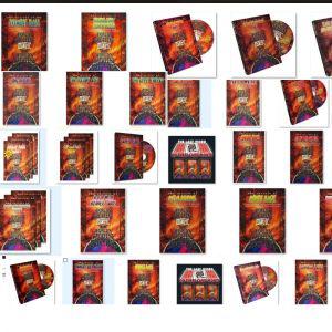 세계 최고의 매직 컬렉션 WGM 야심 찬 카드 카드, 천장 저녁 식사 테이블 링 로프 마술 트릭, 48 개