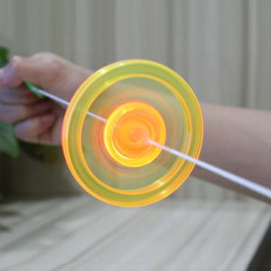 LED 줄팽이 불빛 씽씽이 무한 회전 팽이 추억의 장난감 놀이 유아 단체 어린이집 선물