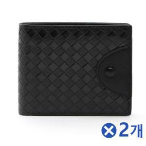 [GIL67O4]촘촘체크 클래식 반지갑 블랙x2개 예쁜반지갑