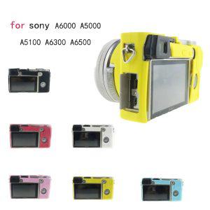 실리콘 아머 스킨 카메라 케이스 바디 커버, 소니 A6000, A5000, A5100, A6300, A6500 용, 카메라 가방 보