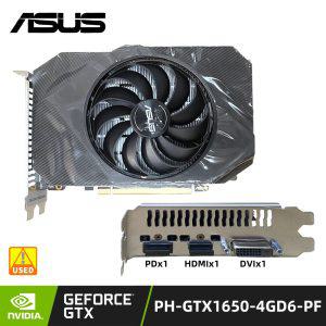 몽키그래픽 그래픽 카드 그레픽카드 Asus GTX 1650 SUPERPH-GTX1650-4GD6 4GB GDDR6 128 비트 1620 MHz PCI