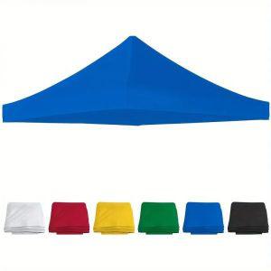 캐노피천막 야외 4 모서리 다리 우산 텐트 상단 천 두꺼운 방수 대형 사각형 스프레드 캐노피