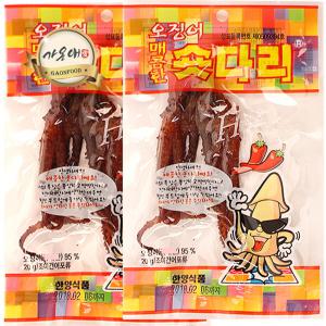 [가온애] 한양식품 매콤 숏다리 50봉 / 한양숏다리 대용량 숏다리 오징어다리 오다리 오족 핫다리 굿다리
