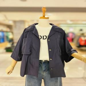 [코데즈컴바인] 오픈카라 셔츠형 자켓 (CJB-JK503W5)