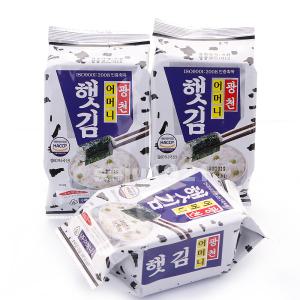 광천어머니김 식탁김 15g X 30봉 1box 전장김 도식락김 돌자반 김밥김 김자반
