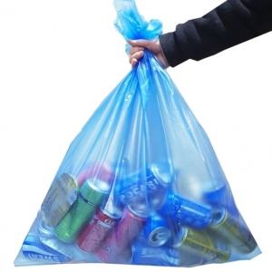 블레스팩 재활용 비닐봉투 청색100L 90x100(50매) 대용량 분리수거